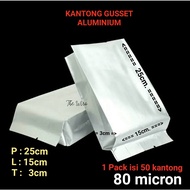 Aluminum gusset food grade