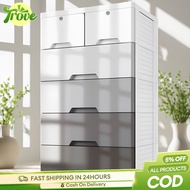 Trove Drawer Cabinet For Clothes Thick Organizer Storage Cabinet With Wheels Drawer Durabox Storage 