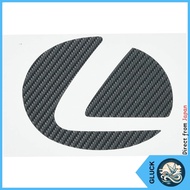 HASEPRO Magical Carbon Rear Emblem (Black) for Lexus GS350 / GS430 / GS450 / IS CEL1 [Direct from Ja