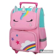 Kindergarten unicorn Trolley Elementary School Trolley Bag Latest model unicorn lol kudaponi Trolley Bag