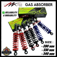 AAK GAS ABSORBER MOTORCYCLE 280MM 330MM 340MM EX5 Dream EZ115 KRISS RXZ RXS Wave100 W110 W125 Dash M