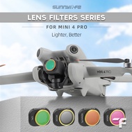 Sunnylife Lens Filter DJI Mini 4 Pro UV CPL ND Filter ND/PL Filter