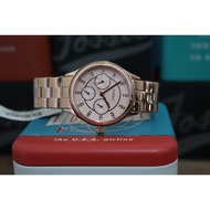 Original Fossil - Modern Sophisticate Multifunction Rose Gold-Tone Stainless Steel Watch