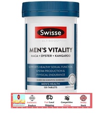 Swisse Ultiboost Men’s Vitality Supplement with Maca + Oyster + Kangaroo 120 Tablets