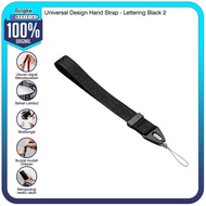 HP GANTUNGAN Ringke Hand Strap Lettering Black 2 Mobile Phone Lanyard