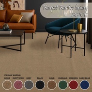 Thick Plain Office Carpet, size 10 CM x 4 Meters [4 meters wide] Exhibition Carpet Luxury