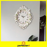 [Perfeclan1] Decorative Wall Mount Resin Angel Wall Clock for Kitchen Island Dorm Indoor