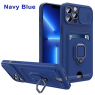 Sliding Window Lens Protective Case Mi 13T Poco C65 X3 NFC M3 Pro 11 Lite Redmi 13C Note 10 10s 9T 9
