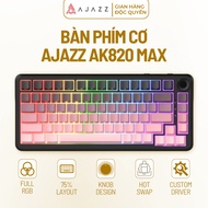 AJAZZ AK820 Max Wired Mechanical Gaming Keyboard Magnetic Switch Plate FR4 High Quality RGB Led