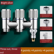 [GTTR-QC] 1-In-Three-Out Water Diversion Valve Toilet Partner Three-Way Faucet Angle Valve❀