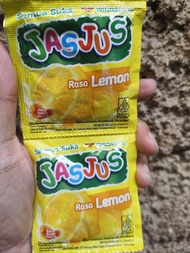 JasJus Rasa Lemon 1 Renceng isi 10 Sachet