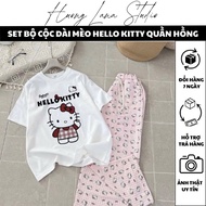HELLO KITTY PINK PANTS SET