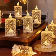 【On Sale】Led Battery Operated Electronic Flameless Candle Altar Light for Candle Holder Weding Event