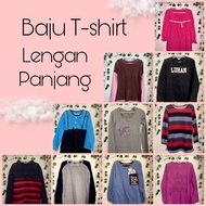 Baju Lengan Panjang | Baju T-shirt Panjang | Baju Bundle