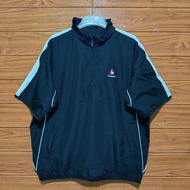 jaket halfzip outdoor LE COQ SPORTIF hitam big size XXL jaket jumbo