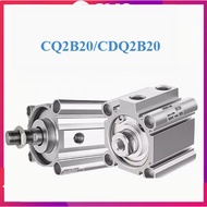 SMC Thin Cylinder CQ2B20/CDQ2B20-5DZ/10DZ/15DZ/20DZ/25DZ/30DZ/35DZ/40DZ/45DZ/50DZ/DMZ