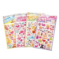 Cute Stickers 3D Pop Up Sticker Scrapbook Journal Planner Korea