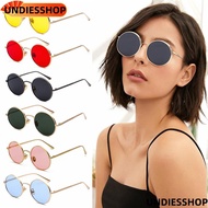 UNDIESSHOP Steampunk Sunglasses Fashion Eyewear Circle Glasses Circle Glasses