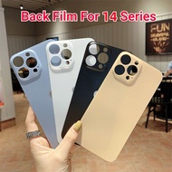 Fashion Matte Protective Film for IPhone 14 Pro Max 14 Plus Phone Back Sticker for IPhone 13 Pro 12 Mini 11 Pro Max Colour Change Protector Case With Logo