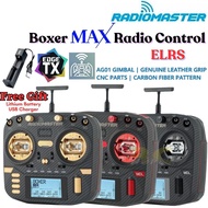 RadioMaster Boxer Max Edition AG01 Hall Gimbals ELRS 2.4GHz 16CH EdgeTX Radio Transmitter (Mode2 Lef