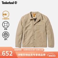 添柏岚（Timberland）官方男装翻领夹克户外冲锋23新款防水|A26ZZ A26ZZ269/浅泥土色 L