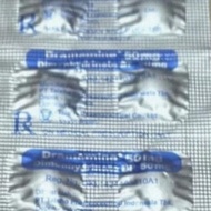 DRAMAMIN STRIP isi 10 Tablet / Mual Mabuk Perjalanan