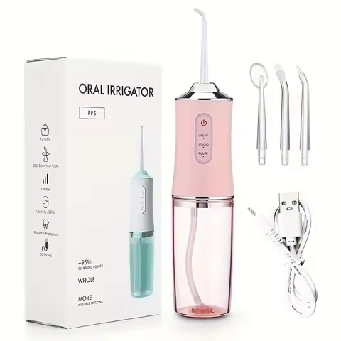 3 Mode Cordless Oral Scrubber, Portable Oral Irrigator, Fully Automatic Oral Cleaning, Cleans Very C