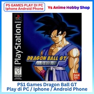 【PS1 Game Main di KOMPUTER PC IPHONE ANDROID 】Playstation 1 GAMES Dragon Ball GT PC GAMES Phone Game
