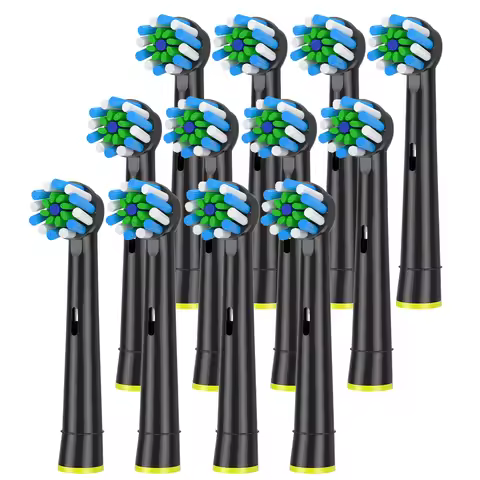 4/8/12/16pcs EB50 Cross Action Replacement Brush Heads For Oral B D12 D16 D100 3757 3709 pro3 pro1ma