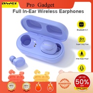 Awei T13 Pro Wireless Earbuds In-Ear Compatible V5.1 Bluetooth Earphones Bass Earbuds TWS Earphone W