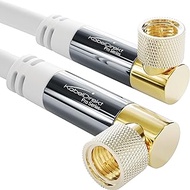 KabelDirekt – SAT Cable – Coaxial, Internet & Satellite TV/Aerial Cable, F-Connector – Designed in G