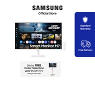 Samsung 43" Smart Monitor M7 M70F (Black) 4K Samsung Vision AI | LS43FM702UEXXS