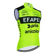 Fluor EFAPEL 2025 INEOS Cycling Team Jersey Quick Dry Road Riding Bike Vest Windbreaker Men Summer R