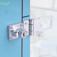 LLOYD Cylinder Lock, Metal Padlock Cam Cylinder, Security Hasp Lock Silver With Keys Cam Security Lock Cupboard