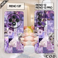 Oppo RENO 12 case _ oppo RENO 12F case _ oppo RENO 12 PRO case - flexible clear black silicone case