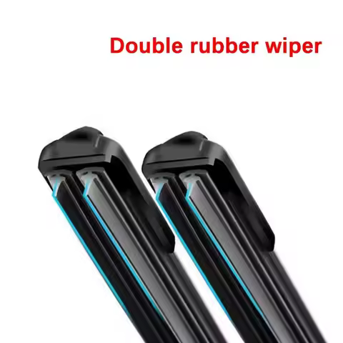 2PCS Car Wiper Blades for SKODA FABIA,ELROQ,ENYAQ,FABIA,KAMIQ Front Windscreen Windshield Double Rub