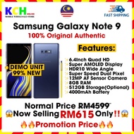 🥇(DEMO UNIT)Samsung Galaxy Note 9 6.4" UHD OLED HDR10 Display Wide Angle Snapdragon 845 Gaming Andro
