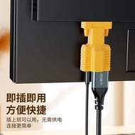 HDMI转VGA高清转换器电脑机顶盒笔记本显示器投影转接头1080P