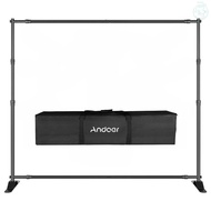 Andoer 2.7 3.4 Meters/8.9 11.2ft Studio Photography Background Support System Aluminum Alloy Backdro
