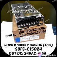 Always Trusted Omron Power Supply (Original) S8Fs-C15024 (24Vdc=6.5A)