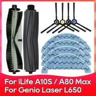 Fit For ILIFE L100 / A10S / A80 Max / Genio Laser L650 Robot Vacuums Parts Accessories Roller Main S