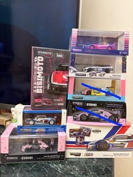 全新未拆膠 Tarmac 加德士, supra,hello kitty,kuromi,macau gp audi r8,porsche
