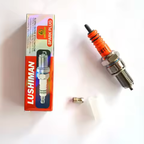 1PC Motorbike Replacement Parts Spark Plugs A7TC/A7TJC GY6 50CC-150CC 3-Electrode Motorcycle Spark P