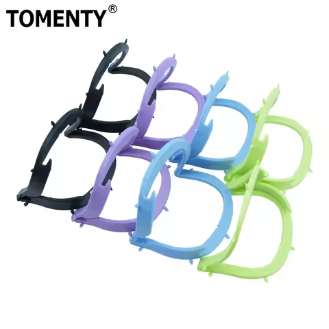 1 Pcs Dental Foldable Frame Plastic Rubber Dam Sheets Holder Oral Barrier Tools Dental Rubber Dam Fr