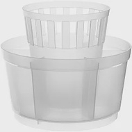 《EXCELSA》七格餐具瀝水筒(白) | 廚具 碗筷收納筒 瀝水架 瀝水桶