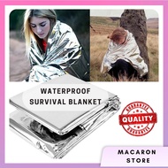 🔥Survival Waterproof Thermal Blanket🔥 Outdoor Protection Campaign Emergency Rescue Equipment 130*210