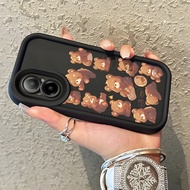 Casing Hp For Realme C67 4G C65 4G Realme 12 Lite Case Casing HP Kesing group Softcase bear brown sh