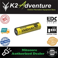 NITECORE 18650 3500MAH USB RECHARGEABLE LI-ION BATTERY NL1835R (100% Authentic)