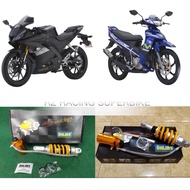 YAMAHA MT-15 R15 V3 FZ150 MONOSHOCK ABSORBER RACING+TANK 265MM 245MM MADE IN YAMAHA Y125 Y125Z www
