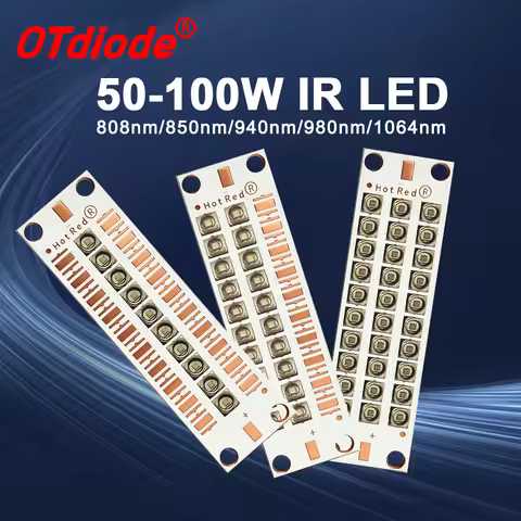 3535 Vcsel Laser High Power LED Chip IR Infrared 10W 20W 30W 50W 60W 80W 100W 850nm 940Nm 808nm 980n
